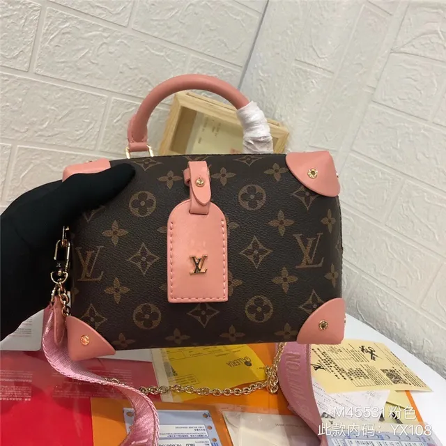 Louis Vuitton Petite Malle কালো মনোগ্রাম ক্যানভাস বোস্টন ব্যাগ 8