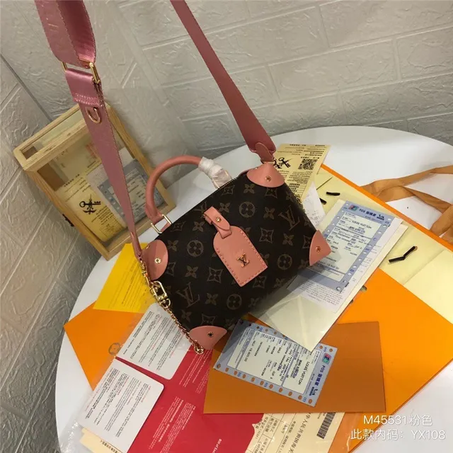 Louis Vuitton Petite Malle কালো মনোগ্রাম ক্যানভাস বোস্টন ব্যাগ 9