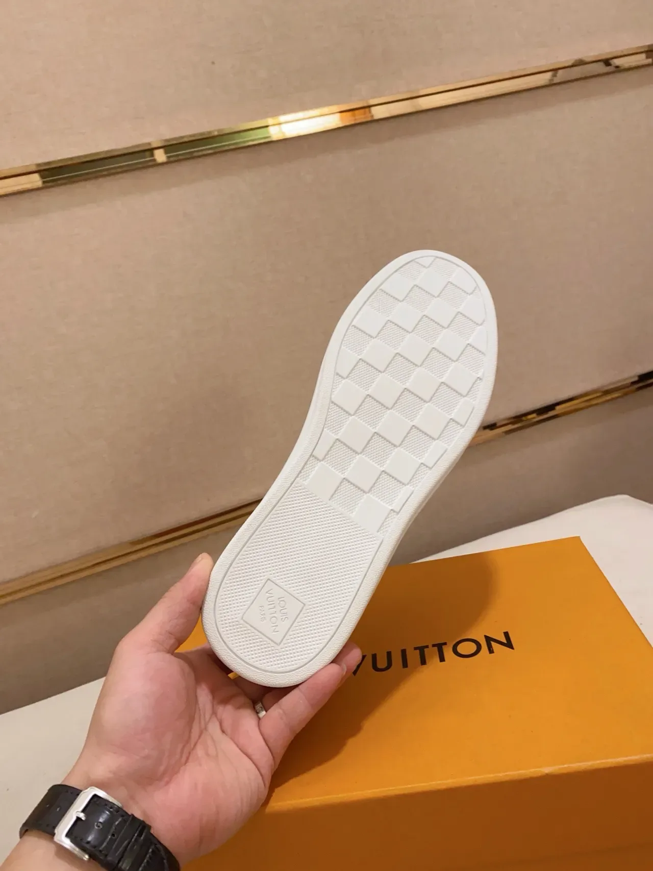 Louis Vuitton Run Away Blue Quilted Slip-On লাইফস্টাইল স্নিকার্স 2