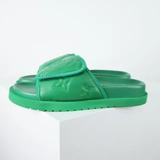 Louis Vuitton Run Away हरा Monogram स्लिपर