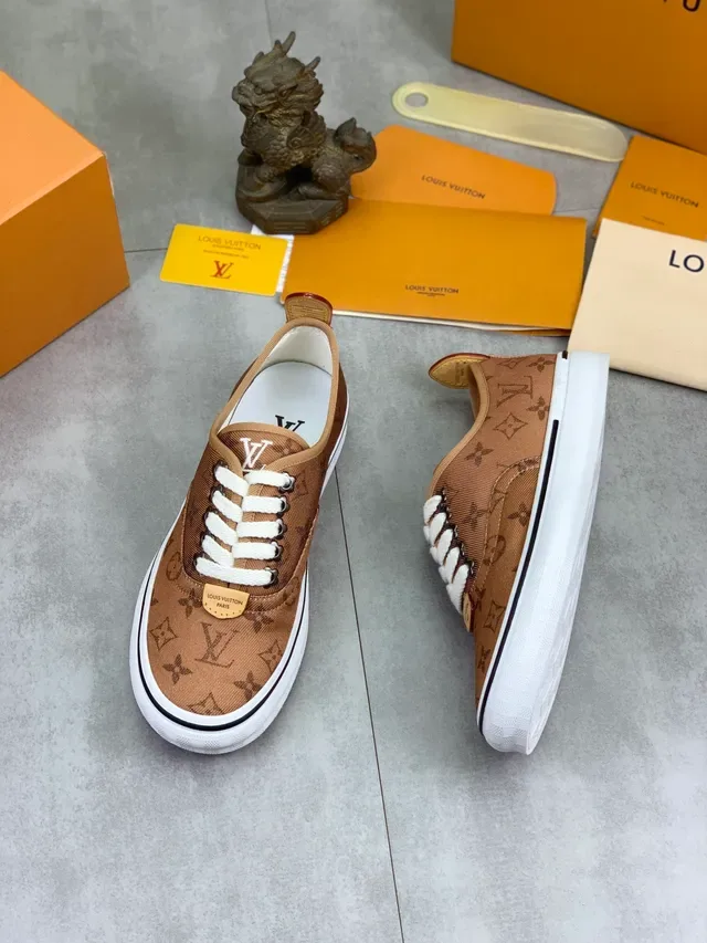 Louis Vuitton Run Away Monogram Canvas Lifestyle Sneakers 5