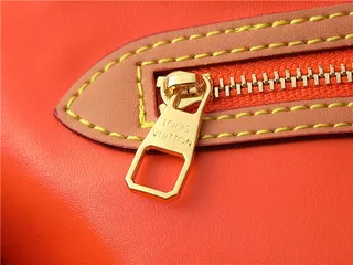 Louis Vuitton Speedy 25 Monogram Canvas Tan Leather Boston Bag 13