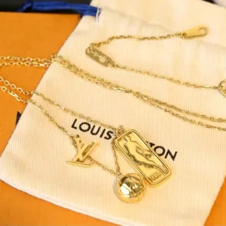 Louis Vuitton x NBA 金链 LV Monogram Charm 项链