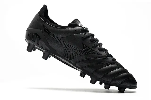 Mizuno Morelia Neo White Black Red Firm-Ground Soccer Shoes 8