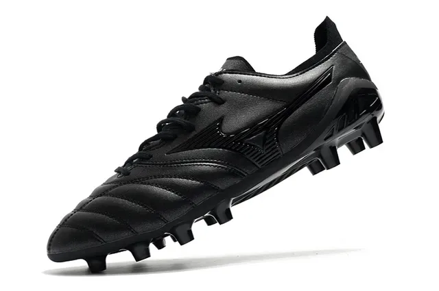 Mizuno Morelia Neo White Black Red Firm-Ground Soccer Shoes 9