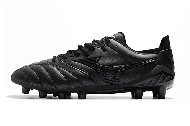 Mizuno Morelia Neo White Black Red Firm-Ground Soccer Shoes 14