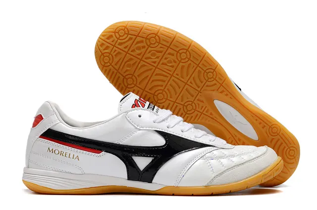 Mizuno Morelia Turquoise White Chaussures de football indoor 2
