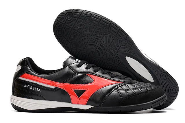 Mizuno Morelia Turquoise White Chaussures de football indoor 4