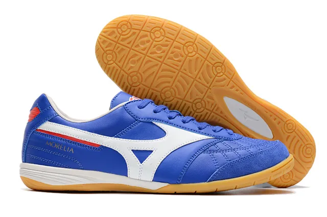 Mizuno Morelia Turquoise White Chaussures de football indoor 7