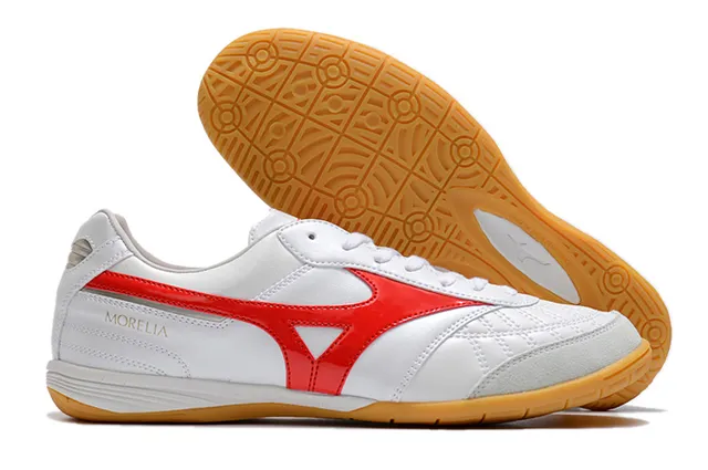 Mizuno Morelia Turquoise White Chaussures de football indoor 8