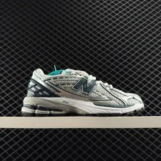New Balance 1500 Chaussures de course blanches grises turquoise