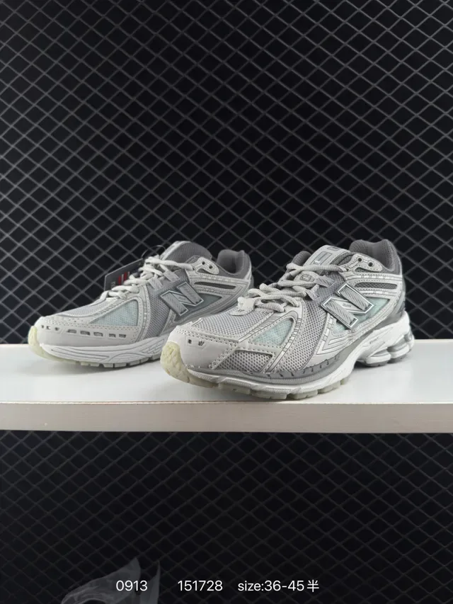 New Balance 1906R رمادي فاتح شبكي حذاء رياضي أسلوب حياة 3