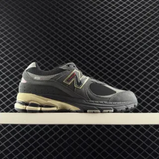 New Balance 2002R Dark Gray Beige Lifestyle Sneakers