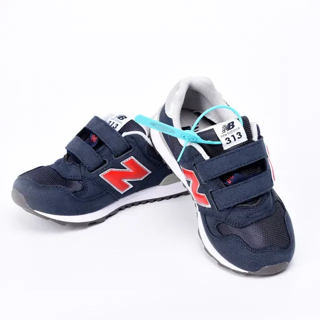 New Balance 574 Argent Métallique Velcro Sangle Chaussures Lifestyle 8