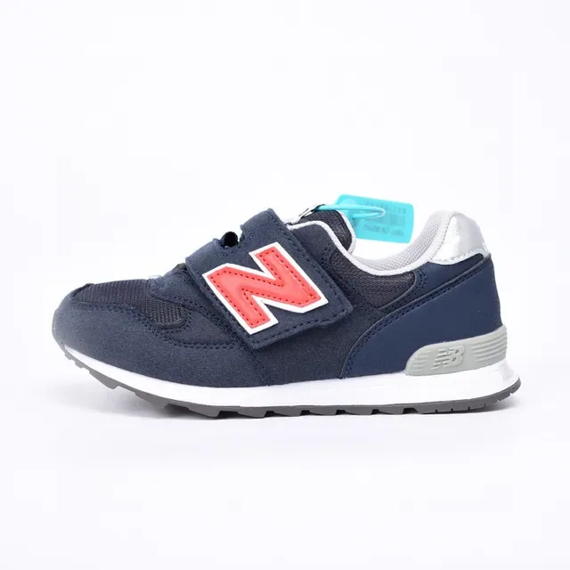 New Balance 574 Argent Métallique Velcro Sangle Chaussures Lifestyle 11