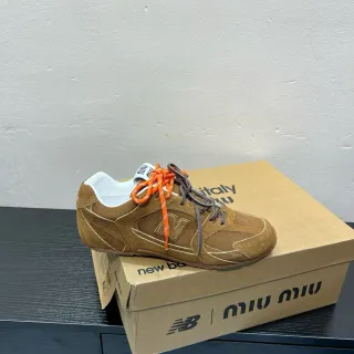 New Balance 630 x Miu Miu Tan Suede Lifestyle Sneakers