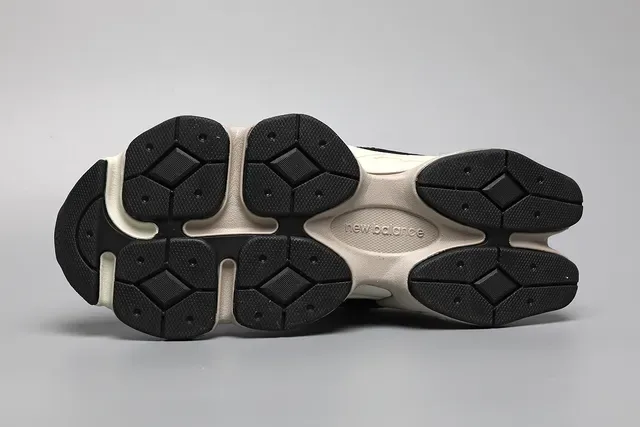 New Balance 9060 Black and Cream Lifestyle Sneakers 6