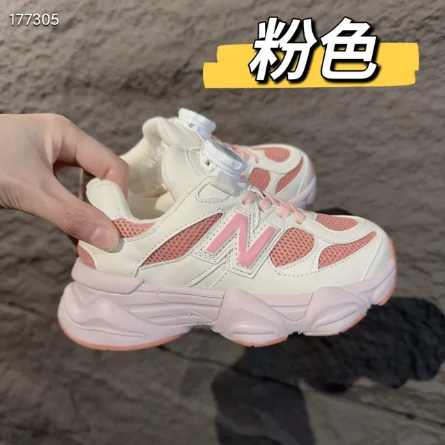 New Balance 9060 أسود رمادي كعب BOA إغلاق بالدوارة حذاء رياضي سميك 4