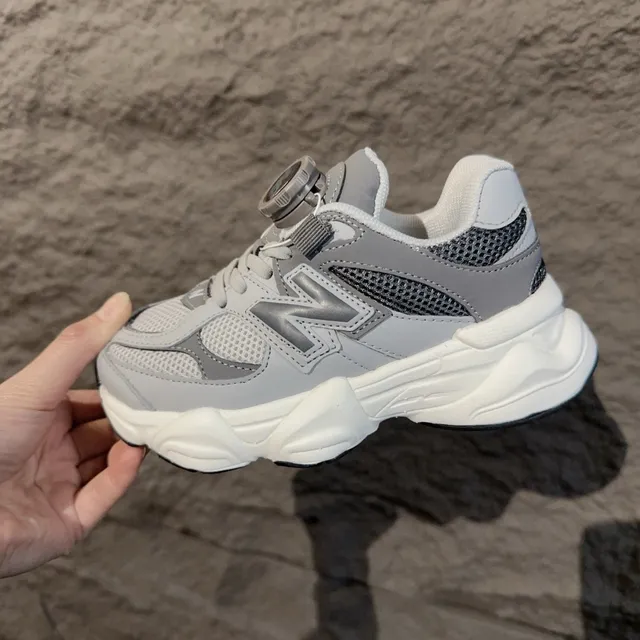 New Balance 9060 أسود رمادي كعب BOA إغلاق بالدوارة حذاء رياضي سميك 11