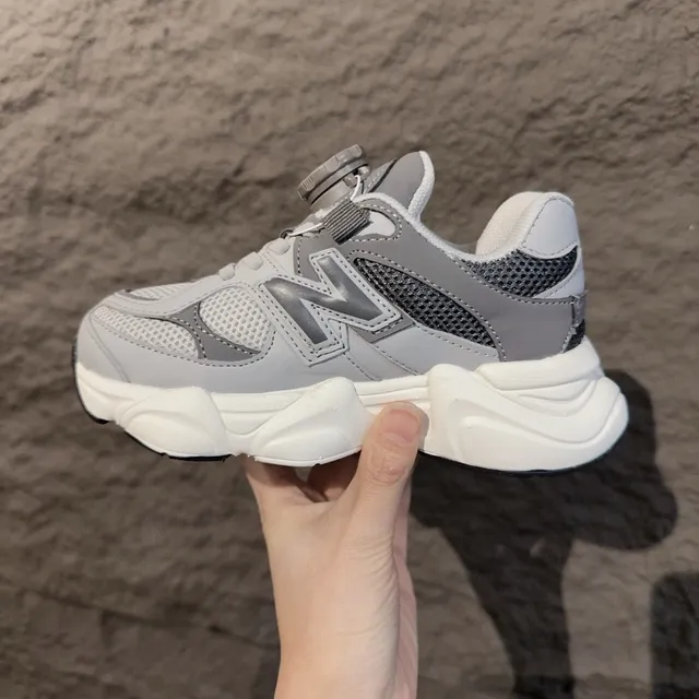 New Balance 9060 أسود رمادي كعب BOA إغلاق بالدوارة حذاء رياضي سميك 14