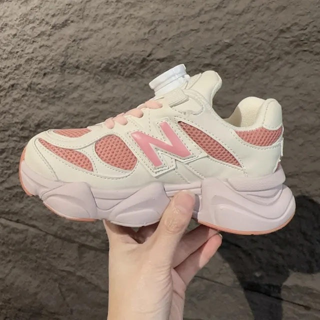 New Balance 9060 أسود رمادي كعب BOA إغلاق بالدوارة حذاء رياضي سميك 23