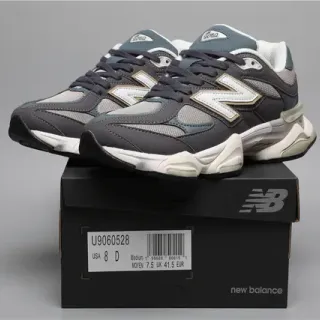 New Balance 9060 Gray Teal White Lifestyle Sneakers