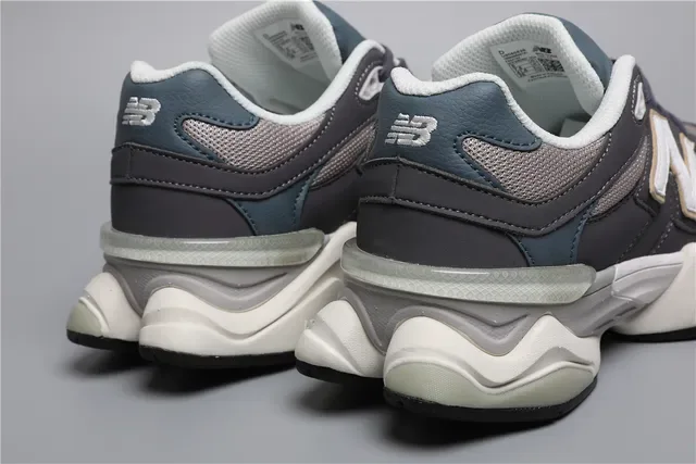 New Balance 9060 Gray Teal White حذاء أسلوب حياة 2