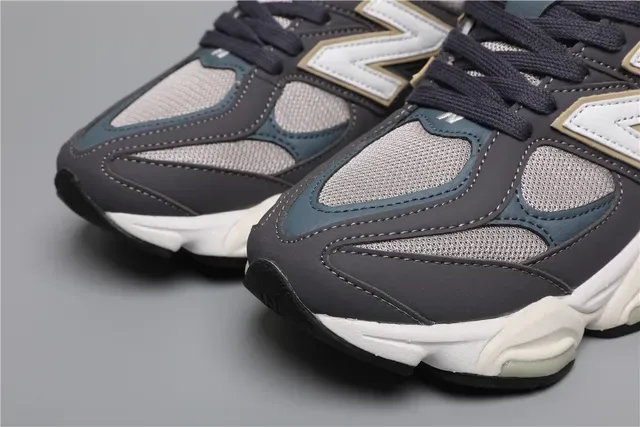 New Balance 9060 Gray Teal White حذاء أسلوب حياة 4