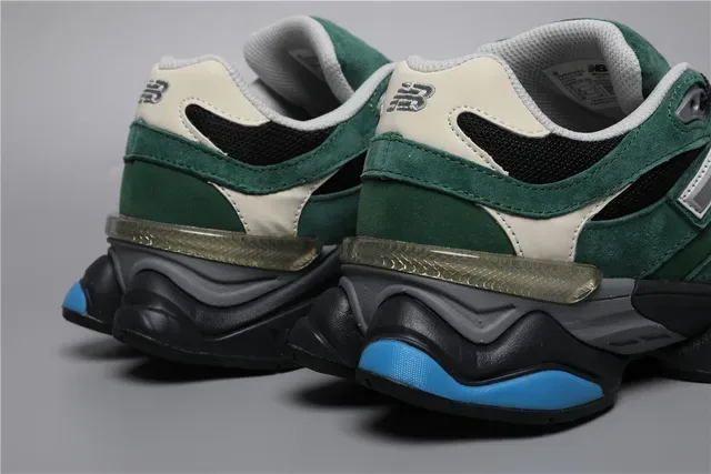 New Balance 9060 أخضر أسود أبيض أحذية رياضية للأسلوب الحياة 2