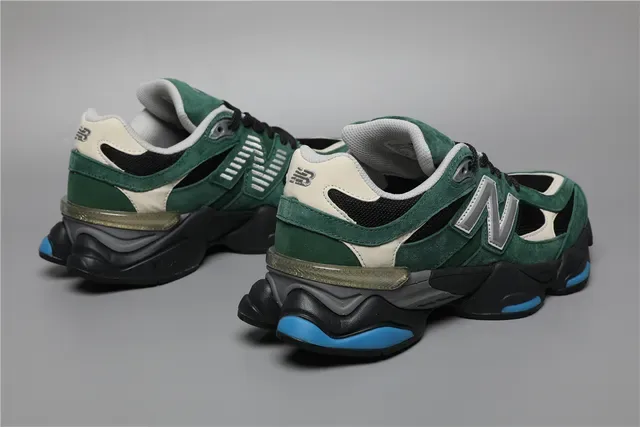 New Balance 9060 أخضر أسود أبيض أحذية رياضية للأسلوب الحياة 3
