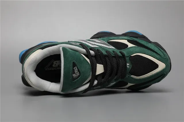 New Balance 9060 أخضر أسود أبيض أحذية رياضية للأسلوب الحياة 7