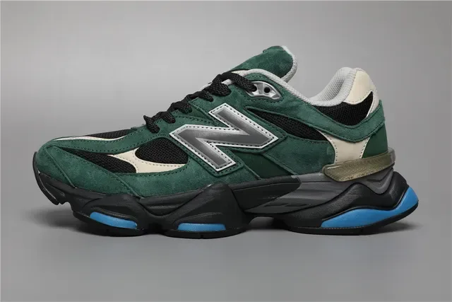 New Balance 9060 أخضر أسود أبيض أحذية رياضية للأسلوب الحياة 9
