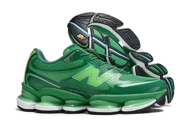 New Balance 9060 Zapatillas lifestyle de malla verde 4