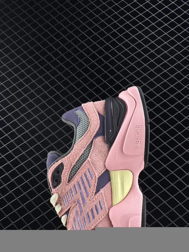 New Balance 9060 Sneakers Chunky Rose Violet Lime 3