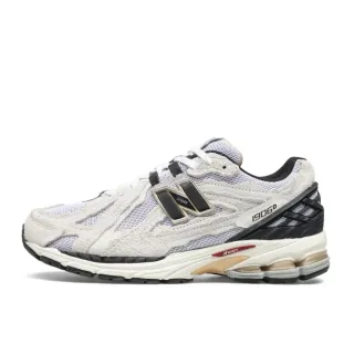 New Balance بيج أسود حذاء رياضي أسلوب حياة طبقات شبكة و سويدي علوي إطار كعب هيكلي