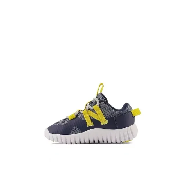 New Balance Cinza Rosa Sem Cadarço Tira Elástica Acanalada Solado Intermediário Branco Sneakers Lifestyle 5