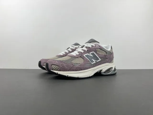 New Balance Chaussures Chunky Violet Beige Mediasole Ante et Maille 10