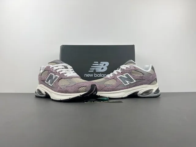 New Balance Chaussures Chunky Violet Beige Mediasole Ante et Maille 13