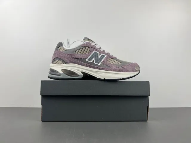 New Balance Chaussures Chunky Violet Beige Mediasole Ante et Maille 15