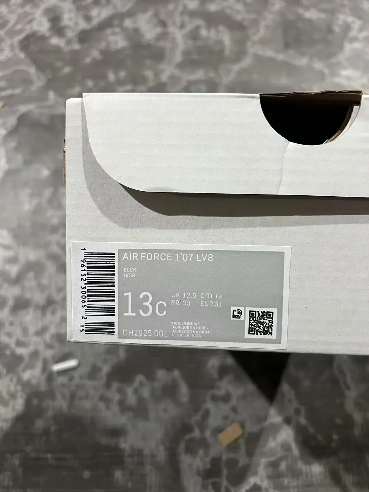 Nike Air Force 1 Black Lifestyle Sneakers 10