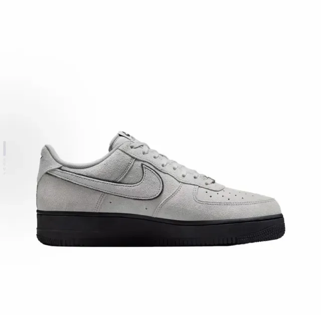 Nike Air Force 1 Tênis Lifestyle de Camurça Cinza 6