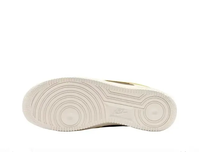 Nike Air Force 1 Low Beige Brown Gold Lifestyle Sneakers 2