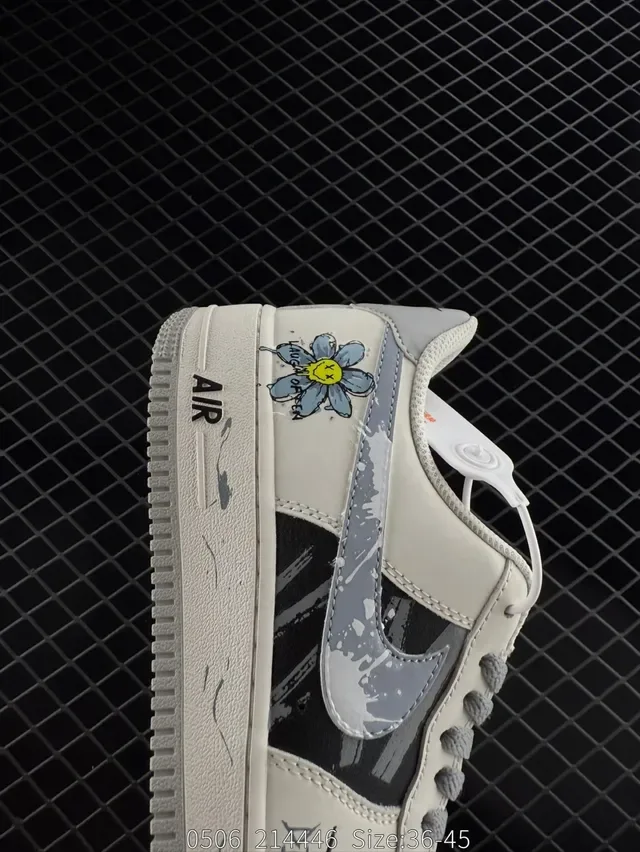 Nike Air Force 1 Low Multicolor Graphic Lifestyle Sneakers 5