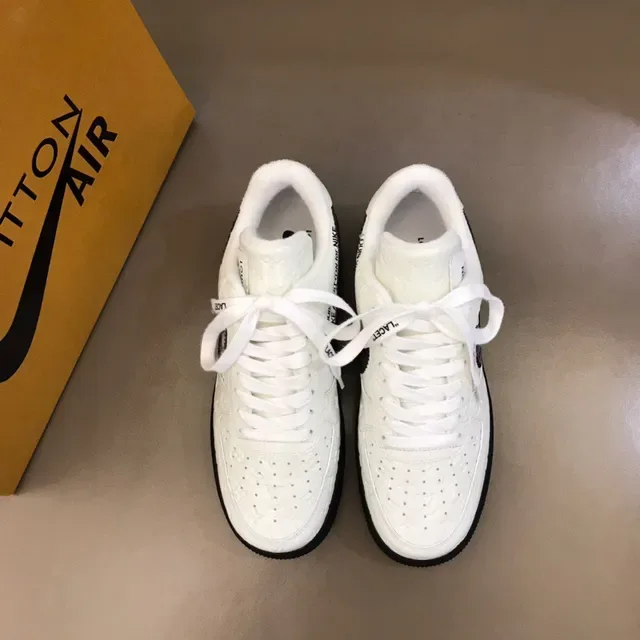 Nike Air Force 1 Off-White Deconstructed White Black Lifestyle Sneakers 9