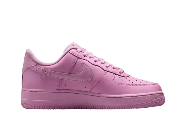 Nike Air Force 1 Pink Floral Appliqué Lifestyle Sneakers 6