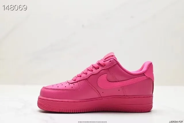 Nike Air Force 1 Pink Monochrome Lifestyle Sneakers 4