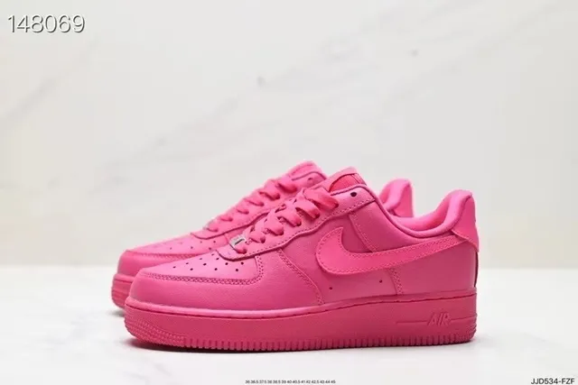 Nike Air Force 1 Pink Monochrome Lifestyle Sneakers 5