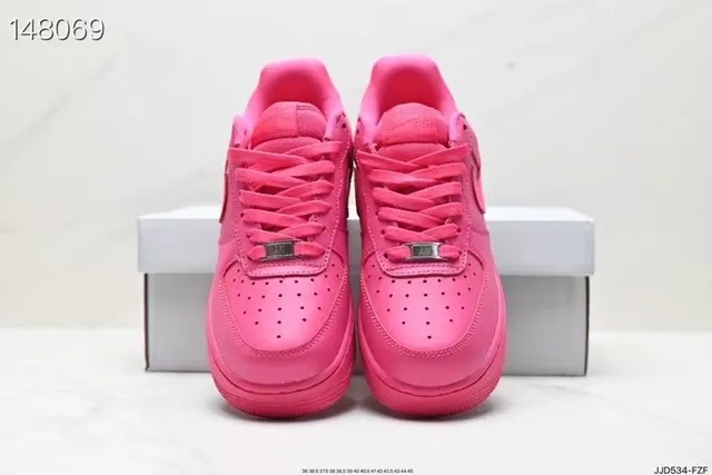 Nike Air Force 1 Pink Monochrome Lifestyle Sneakers 8