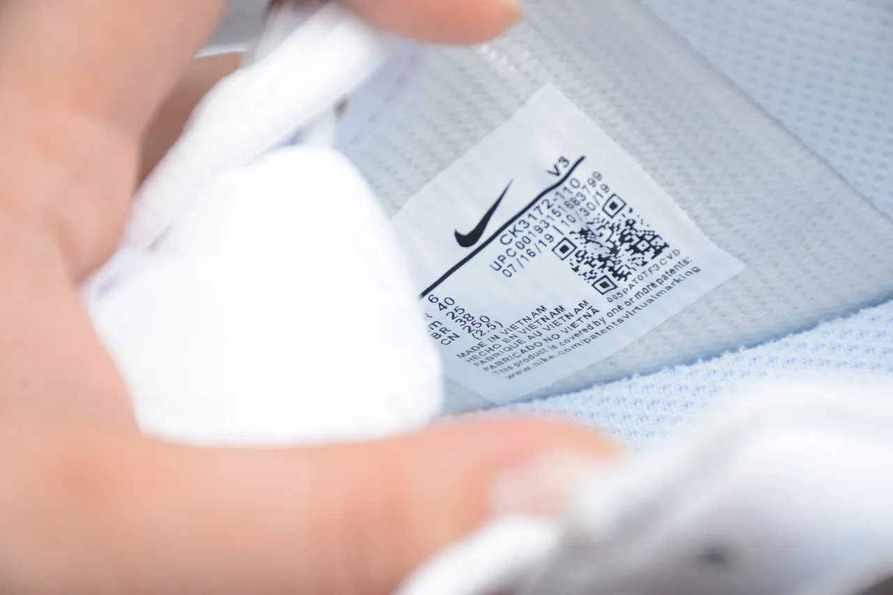 Nike Air Force 1 Platform All-White Lifestyle Sneakers 6
