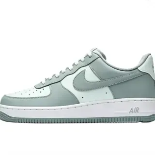 Nike Air Force 1 Sage Green White Lifestyle Sneakers